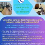 La CPTS du PAYS-HAUT à mis en place sur HERSERANGE, LONGUYON et VILLERUPT