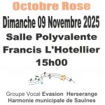 CONCERT CARITATIF « Octobre Rose »