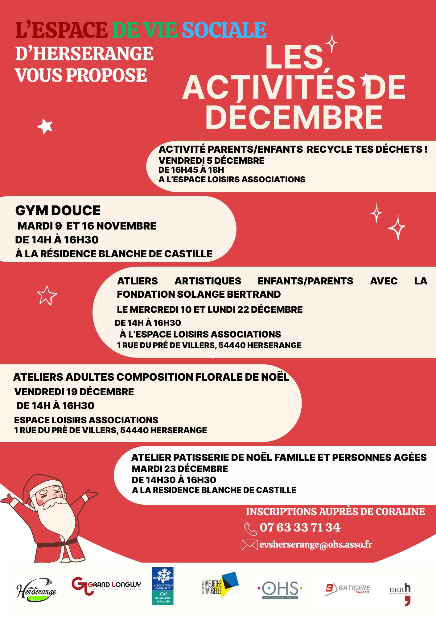 Lire la suite à propos de l’article Espace de Vie Social de Herserange