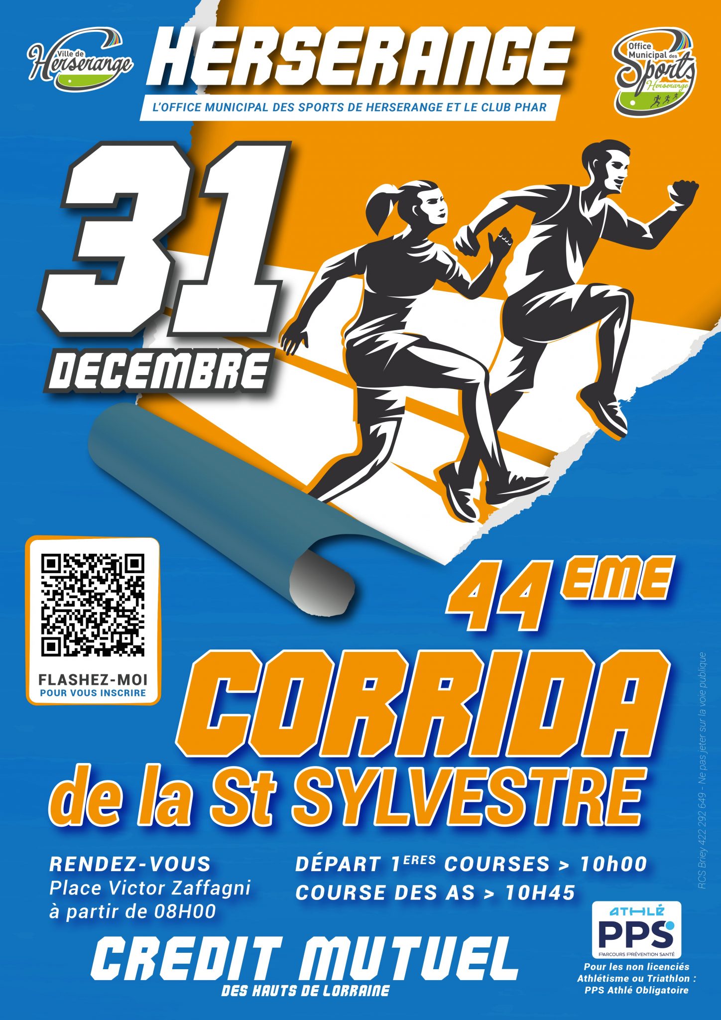 Lire la suite à propos de l’article CORRIDA de la SAINT-Sylvestre 2025