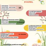 Activités de l&rsquo;Espace de Vie sociale – Programme d&rsquo;Avril