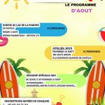 ESPACE DE VIE SOCIALE – PROGRAMME DES ACTIVITES – AOUT 2026