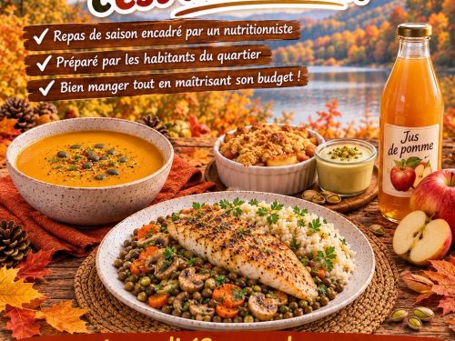 Conseil Citoyen – Evidemment que ça se mange c&rsquo;est de saison ! – Repas d&rsquo;Automne